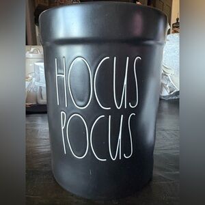Rae Dunn Black Hocus Pocus Crock